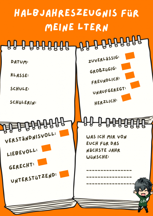  Halbjahreszeugnis - Dipl. Päd. Uta Reimann-Höhn 